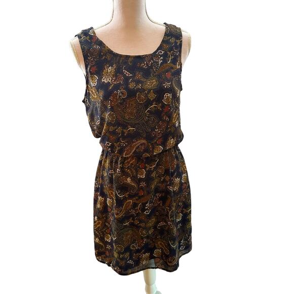 41 Hawthorn Paisley Sleeveless Dress Sz S - Picture 3 of 7